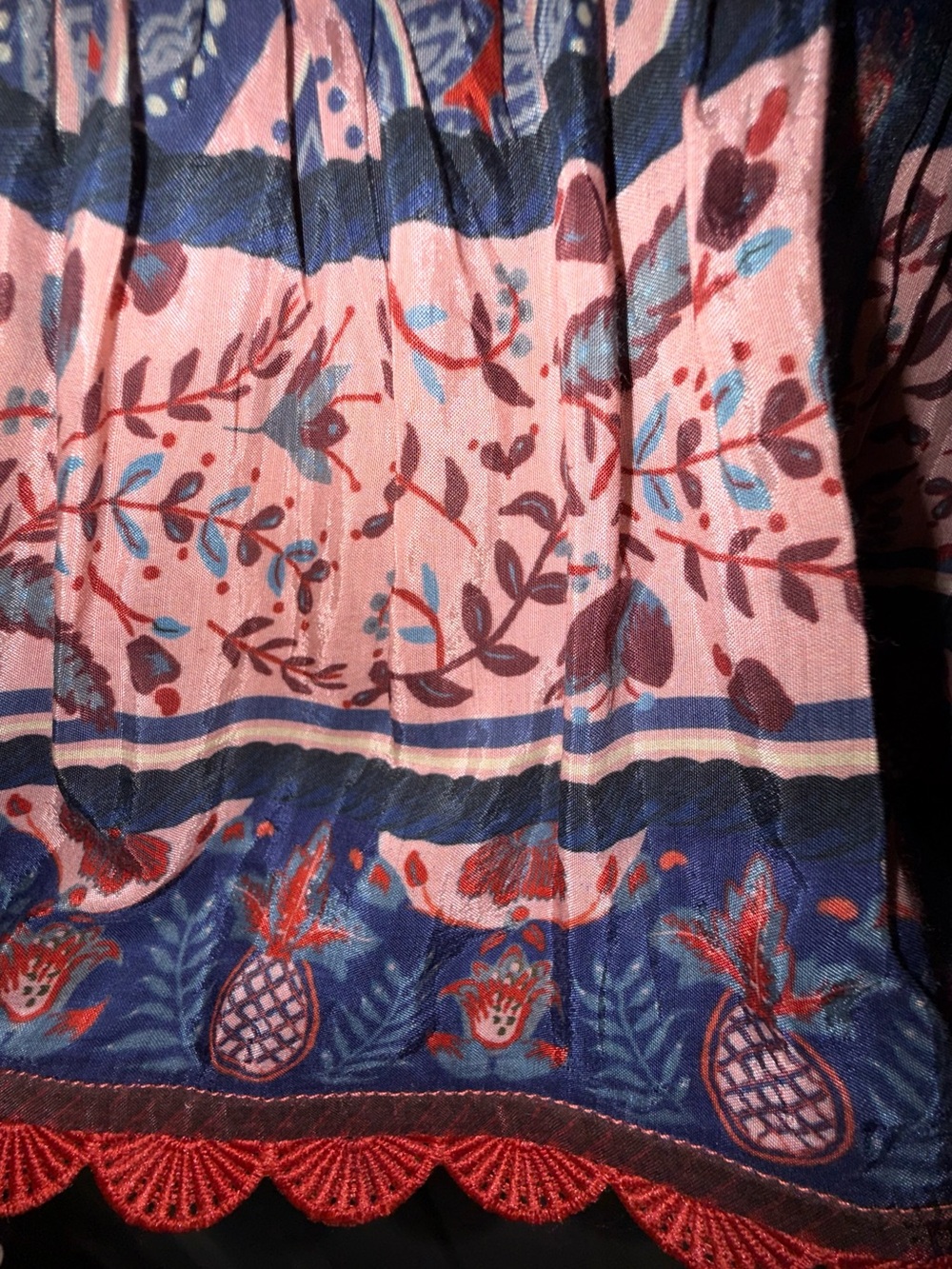 FARM RIO Red Luang Mini Dress - Picture 6 of 6